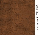 Swirly Brown Background