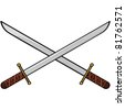 Cartoon Bloody Sword