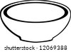 Empty Bowl Clipart