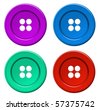 colored button vector