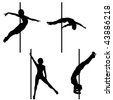 Pole+dancer+silhouette+clip+art