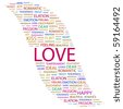 Love Word Collage