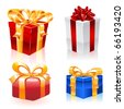 Gift Boxes Vector