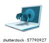 stock photo : Computer Virus