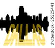 Dallas+skyline+vector