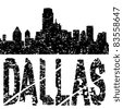 Dallas+skyline+vector