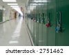 Empty school locker